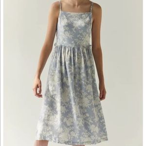 Laura Ashley for Urban Outfitters Lace Up MIDI Dresss